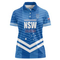 NSW Blues Rugby Custom Women Polo Shirt 2026 State of Origin