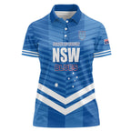 NSW Blues Rugby Custom Women Polo Shirt 2026 State of Origin