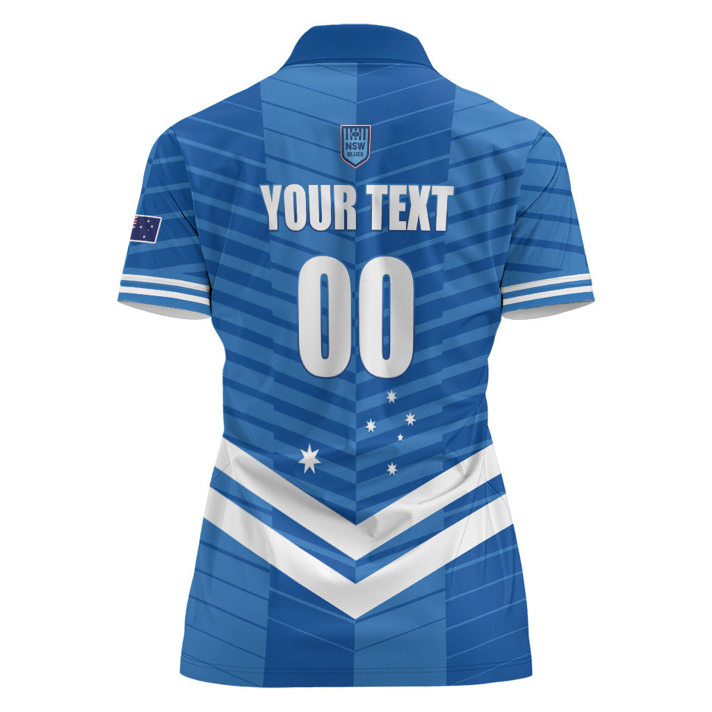 NSW Blues Rugby Custom Women Polo Shirt 2026 State of Origin
