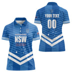 NSW Blues Rugby Custom Women Polo Shirt 2026 State of Origin