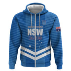 NSW Blues Rugby Custom Zip Hoodie 2026 State of Origin