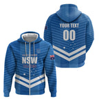 NSW Blues Rugby Custom Zip Hoodie 2026 State of Origin