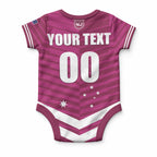 QLD Maroons Rugby Custom Baby Onesie 2026 State of Origin