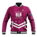 QLD Maroons Rugby Custom Baseball Jacket 2026 State of Origin