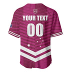 QLD Maroons Rugby Custom Baseball Jersey 2026 State of Origin
