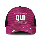 QLD Maroons Rugby Baseball Net Cap 2026 State of Origin