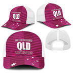 QLD Maroons Rugby Baseball Net Cap 2026 State of Origin