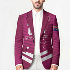 QLD Maroons Rugby Custom Blazer 2026 State of Origin