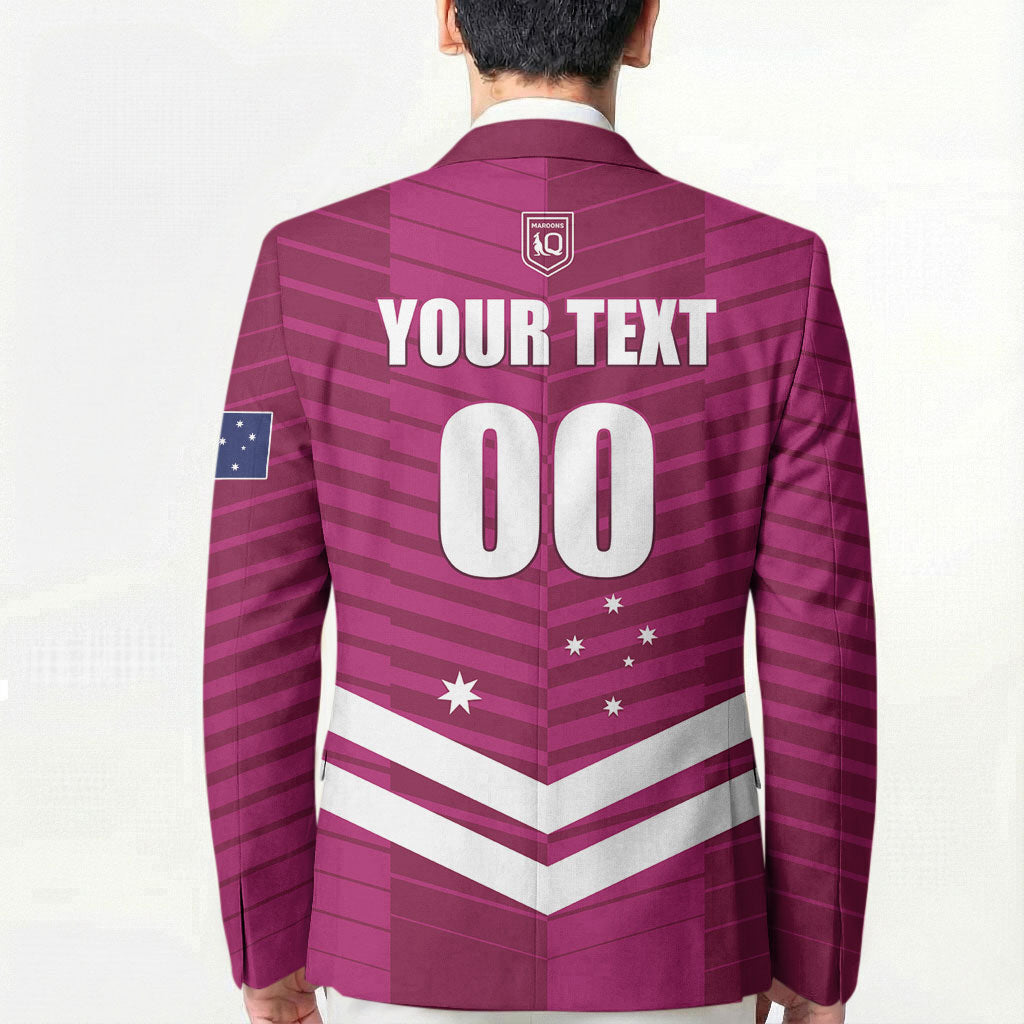 QLD Maroons Rugby Custom Blazer 2026 State of Origin