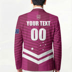 QLD Maroons Rugby Custom Blazer 2026 State of Origin