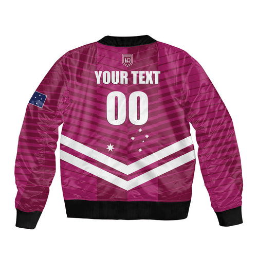QLD Maroons Rugby Custom Bomber Jacket 2026 State of Origin