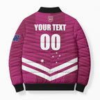 QLD Maroons Rugby Custom Bomber Puffer Jacket 2026 State of Origin
