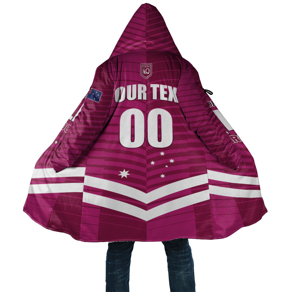 QLD Maroons Rugby Custom Cloak 2026 State of Origin
