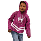 QLD Maroons Rugby Custom Kid Hoodie 2026 State of Origin