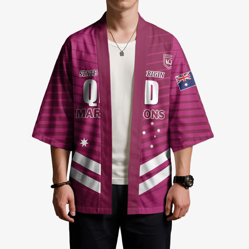 QLD Maroons Rugby Custom Kimono 2026 State of Origin