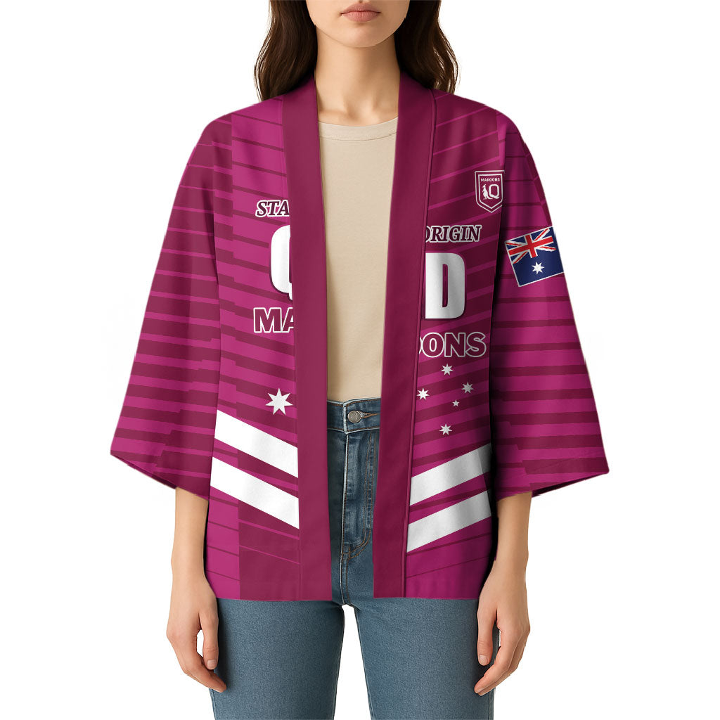 QLD Maroons Rugby Custom Kimono 2026 State of Origin