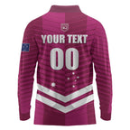 QLD Maroons Rugby Custom Long Sleeve Polo Shirt 2026 State of Origin