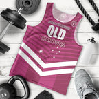 QLD Maroons Rugby Custom Men Tank Top 2026 State of Origin