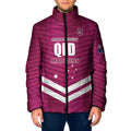 QLD Maroons Rugby Custom Padded Jacket 2026 State of Origin