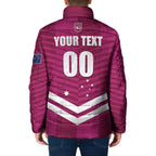 QLD Maroons Rugby Custom Padded Jacket 2026 State of Origin