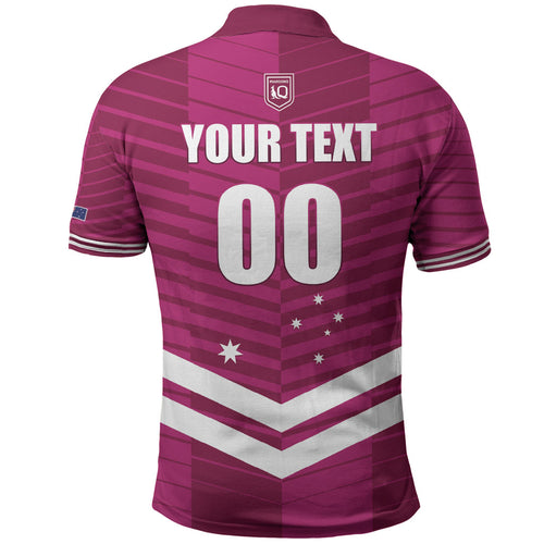 QLD Maroons Rugby Custom Polo Shirt 2026 State of Origin