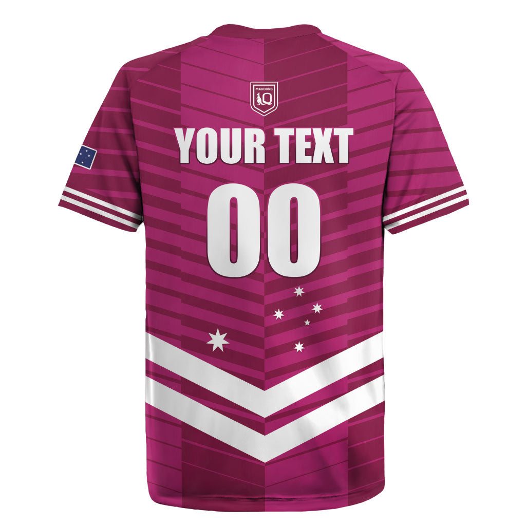 QLD Maroons Rugby Custom Rugby Jersey 2026 State of Origin