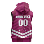QLD Maroons Rugby Custom Sleeveless Hoodie 2026 State of Origin