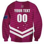 QLD Maroons Rugby Custom Sweatshirt 2026 State of Origin