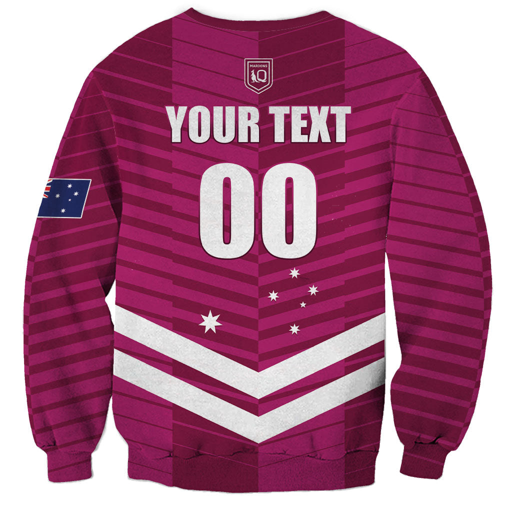 QLD Maroons Rugby Custom Sweatshirt 2026 State of Origin