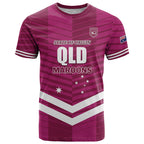 QLD Maroons Rugby Custom T Shirt 2026 State of Origin