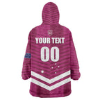 QLD Maroons Rugby Custom Wearable Blanket Hoodie 2026 State of Origin