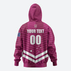 QLD Maroons Rugby Custom Zip Hoodie 2026 State of Origin