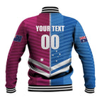 NSW Blues and QLD Maroons Rugby Custom Baseball Jacket 2026 State of Origin