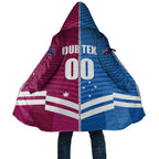 NSW Blues and QLD Maroons Rugby Custom Cloak 2026 State of Origin
