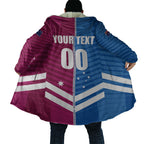 NSW Blues and QLD Maroons Rugby Custom Cloak 2026 State of Origin