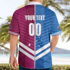 NSW Blues and QLD Maroons Rugby Custom Hawaiian Shirt 2026 State of Origin