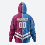NSW Blues and QLD Maroons Rugby Custom Hoodie 2026 State of Origin