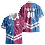 NSW Blues and QLD Maroons Rugby Custom Kid Hawaiian Shirt 2026 State of Origin