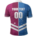 NSW Blues and QLD Maroons Rugby Custom Polo Shirt 2026 State of Origin