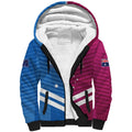 NSW Blues and QLD Maroons Rugby Custom Sherpa Hoodie 2026 State of Origin