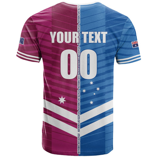 NSW Blues and QLD Maroons Rugby Custom T Shirt 2026 State of Origin