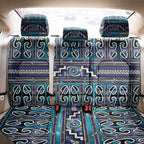 Maori Matariki Back Car Seat Cover Blue Galaxy Aesthetic Koru Art