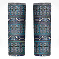 Maori Matariki Skinny Tumbler Blue Galaxy Aesthetic Koru Art