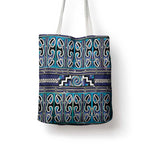 Maori Matariki Tote Bag Blue Galaxy Aesthetic Koru Art