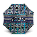 Maori Matariki Umbrella Blue Galaxy Aesthetic Koru Art