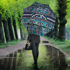 Maori Matariki Umbrella Blue Galaxy Aesthetic Koru Art