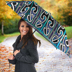 Maori Matariki Umbrella Blue Galaxy Aesthetic Koru Art