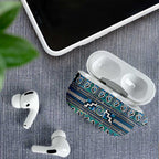 Maori Matariki AirPods Case Green Galaxy Aesthetic Koru Art