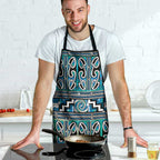 Maori Matariki Apron Green Galaxy Aesthetic Koru Art