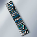 Maori Matariki Auto Sun Shade Green Galaxy Aesthetic Koru Art